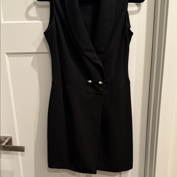 Calvin Klein Black Suit Mini Dress - Picture 6 of 6